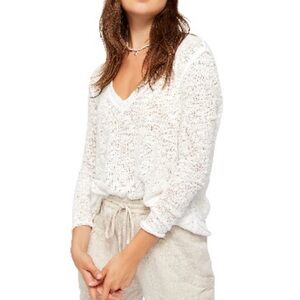 Free People Ocean Air Hacci Pullover